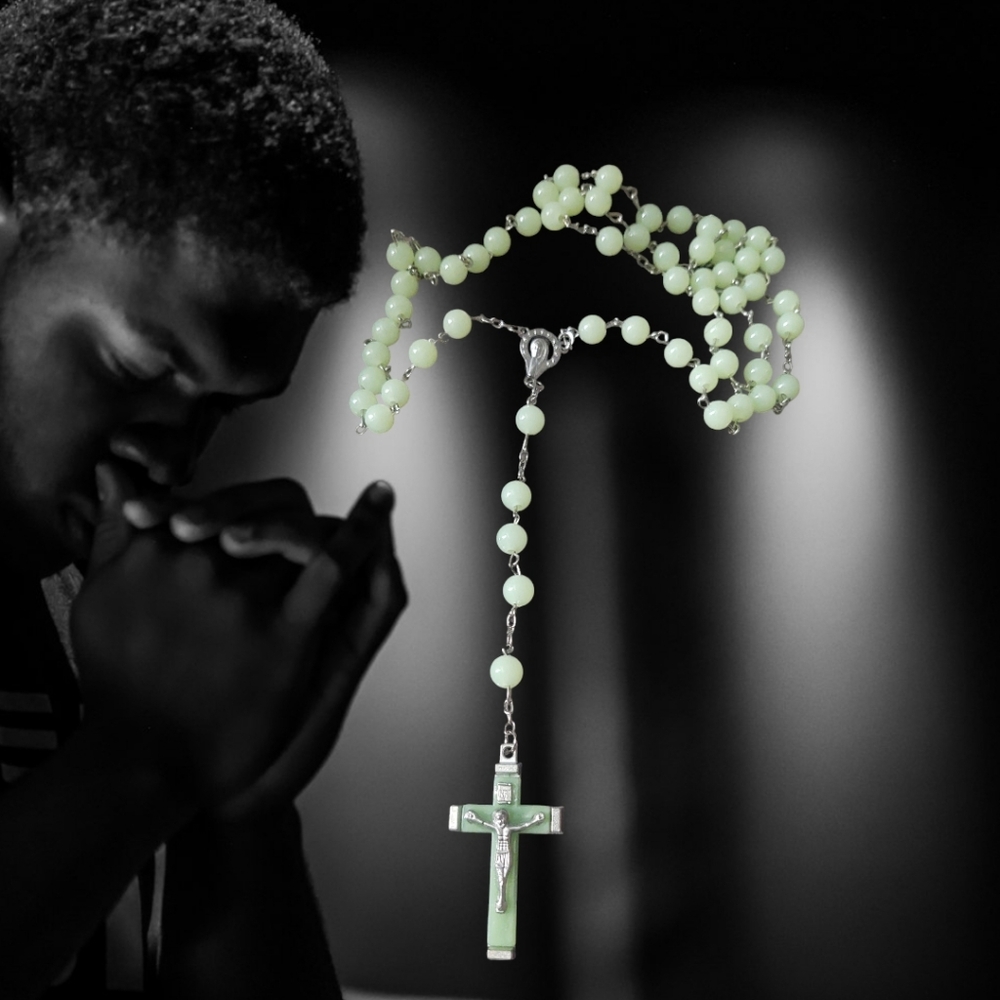Glow In The Dark Rosary Beads